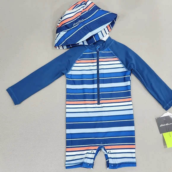 🆕️ Eddie Bauer Rashguard & Hat